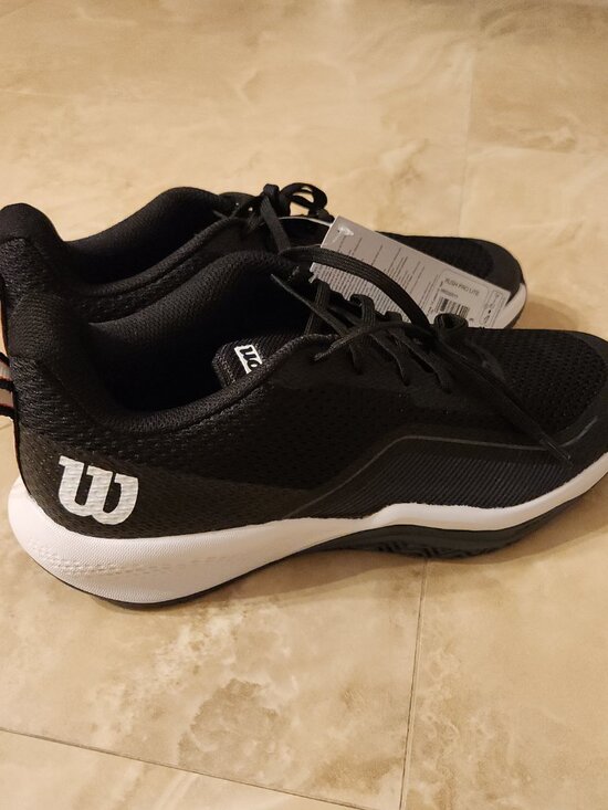 Wilson Rush Pro Lite Tennis Shoes Ebony Black WRS333210 Men\'s Size 9 US